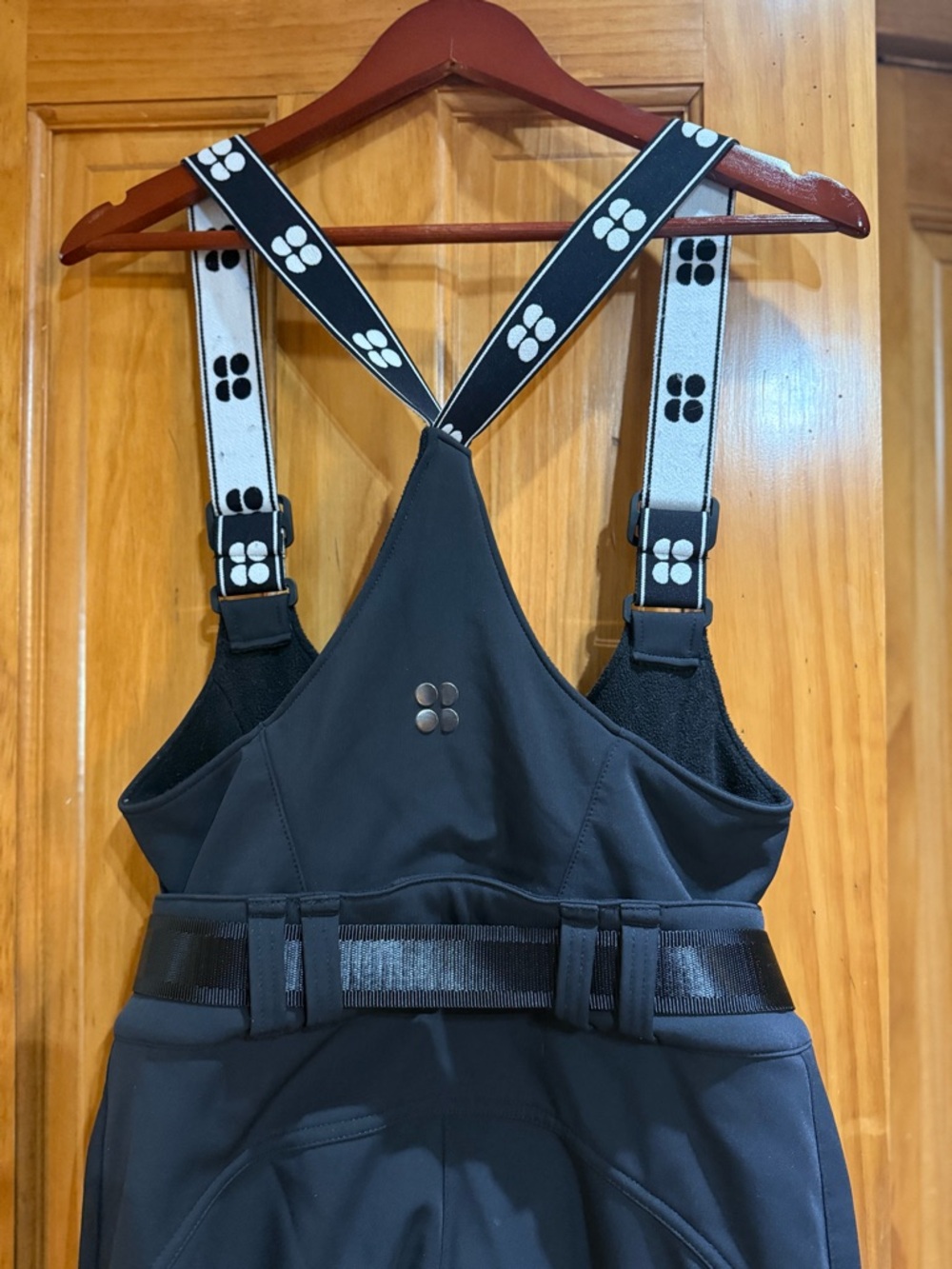 Sweaty Betty Black Belted Ski Jacket and Pants set - Picture 10 of 12